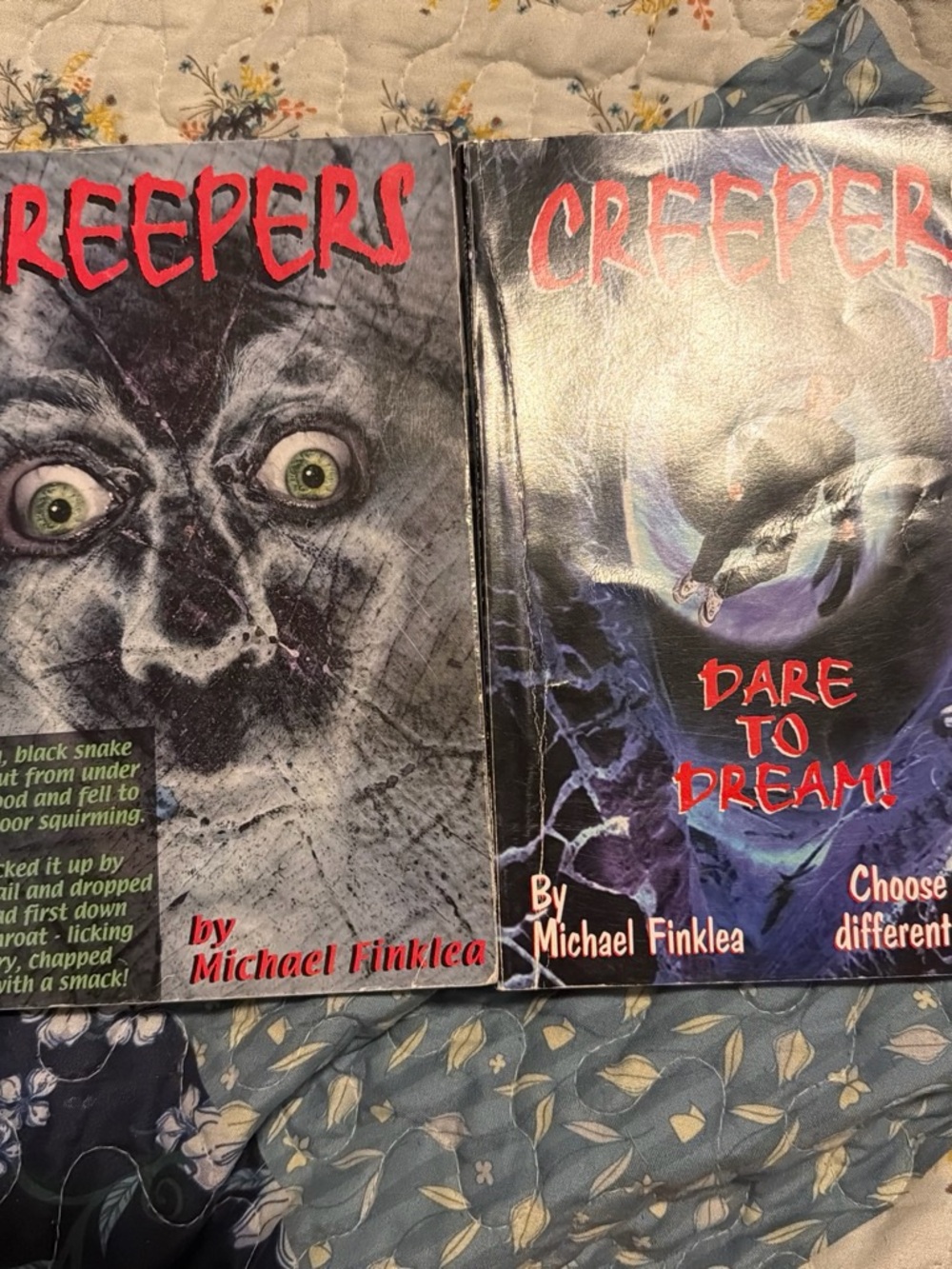 Creepers Dare to Dream! Book - Black and Gray Cover